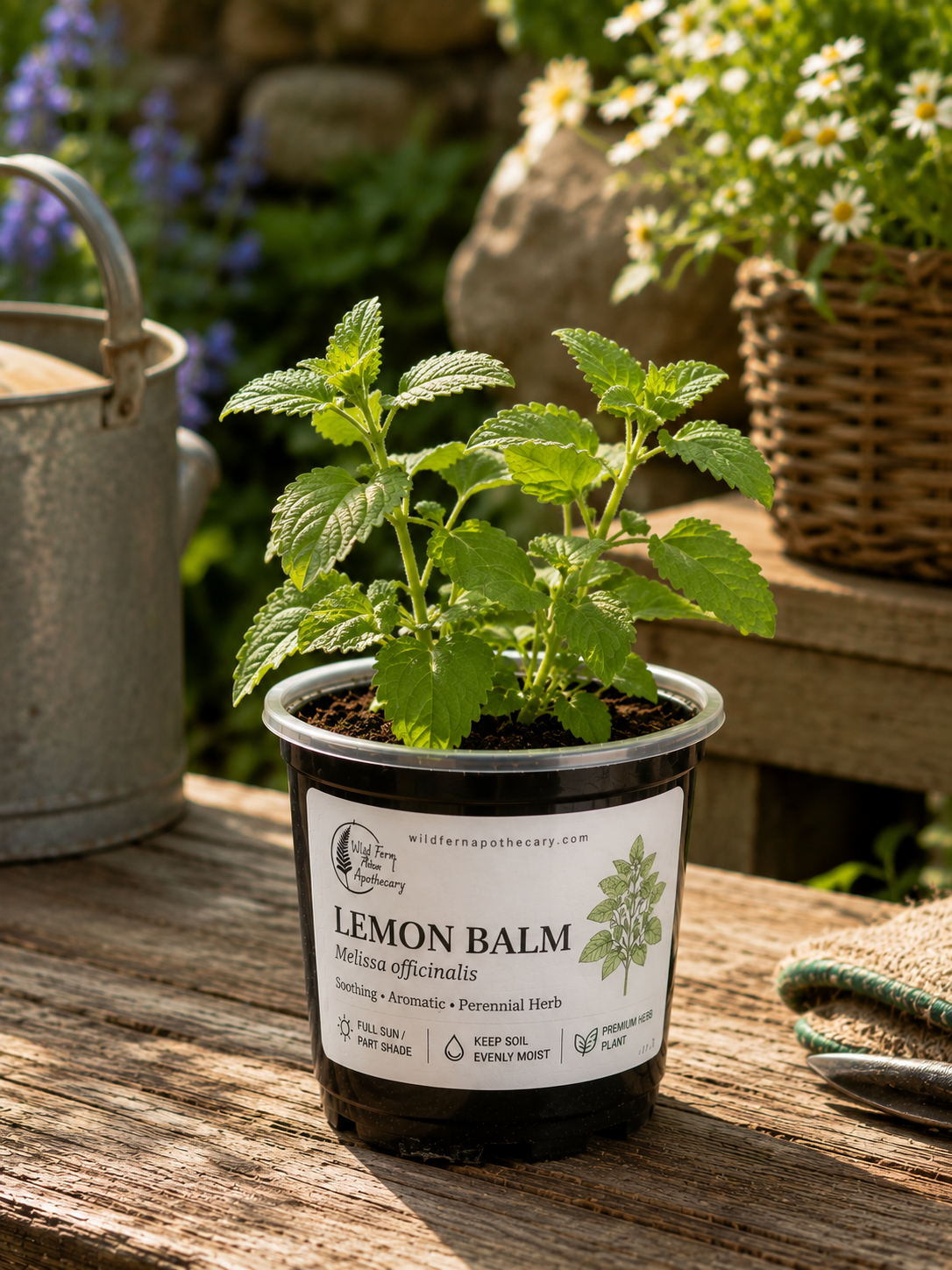Lemon Balm Live Plant
