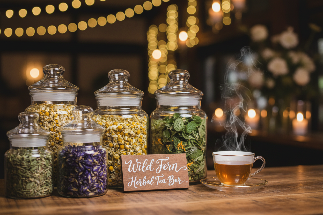 Wild Fern Herbal Tea Bar Close Up